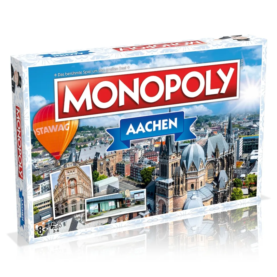 Monopoly - Aachen Brettspiel Gesellschaftsspiel Cityedition