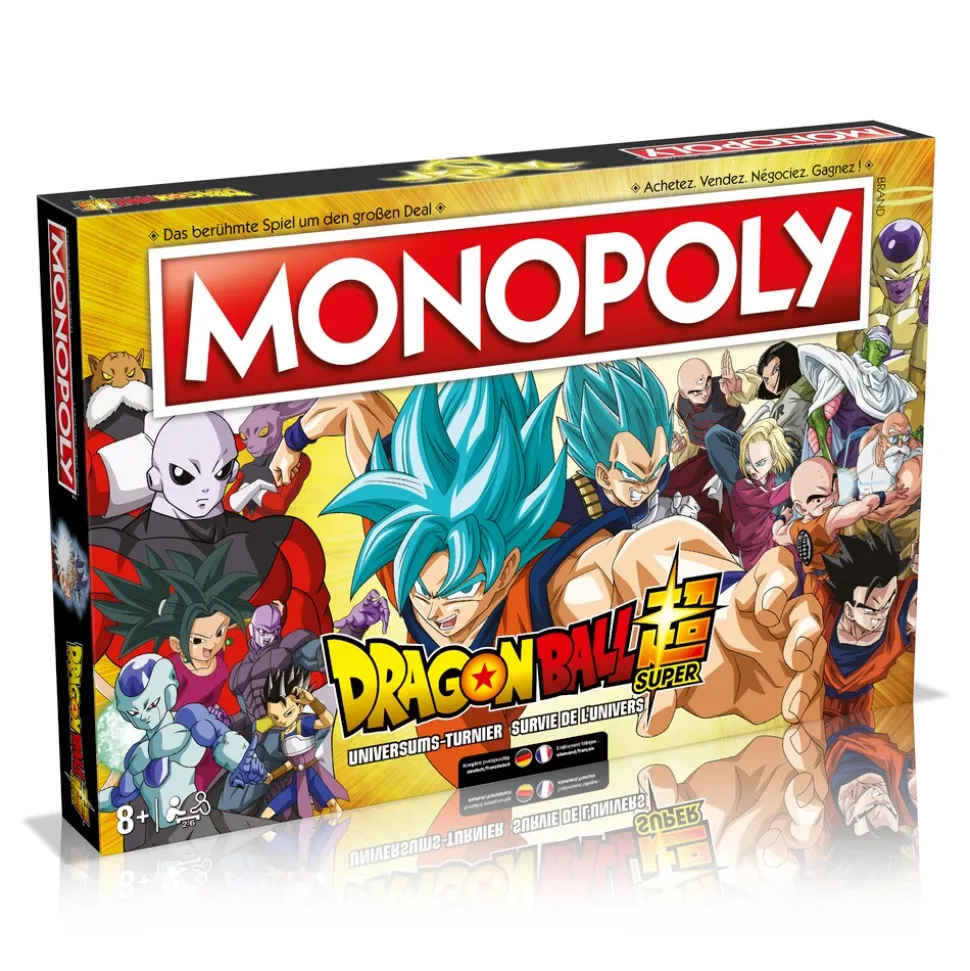 Monopoly Dragon Ball Super (deutsch/französisch) Brettspiel Gesellschaftsspiel Anime