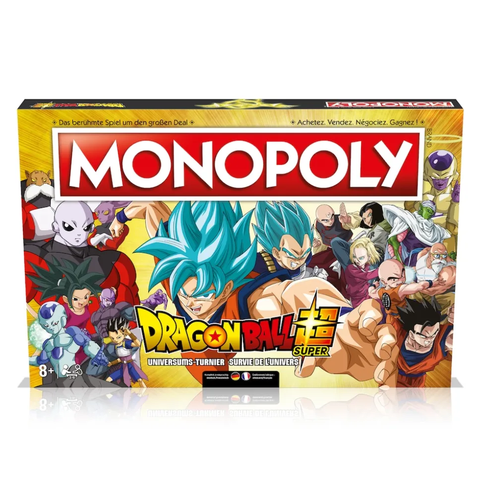 Monopoly Dragon Ball Super (deutsch/französisch) Brettspiel Gesellschaftsspiel Anime