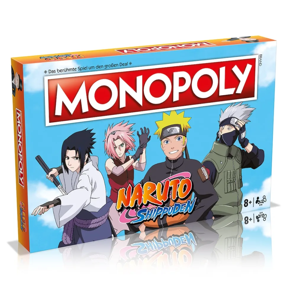 Monopoly - Naruto (deutsch) Brettspiel Gesellschaftsspiel Anime