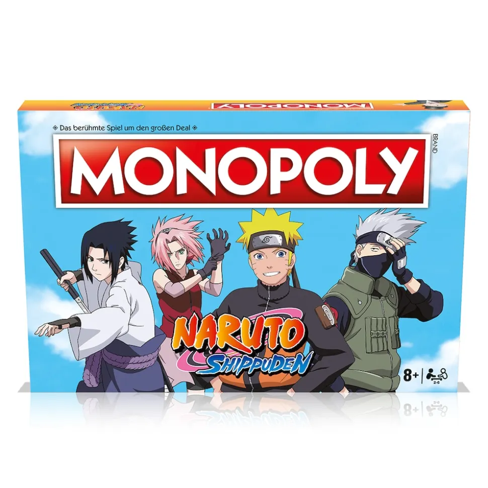 Monopoly - Naruto (deutsch) Brettspiel Gesellschaftsspiel Anime