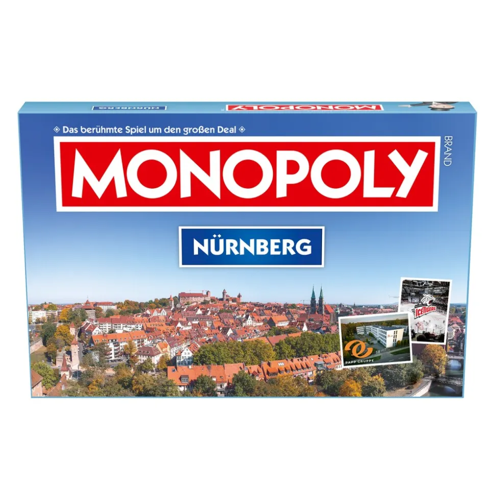 Monopoly - Nürnberg Brettspiel Gesellschaftsspiel Spiel Cityedition Stadtedition