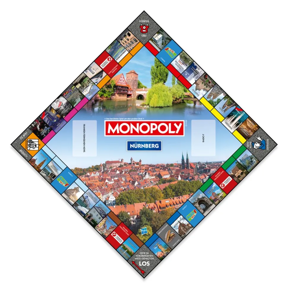 Monopoly - Nürnberg Brettspiel Gesellschaftsspiel Spiel Cityedition Stadtedition