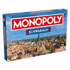 Monopoly - Schwabach Brettspiel Gesellschaftsspiel Spiel Cityedition Stadtedition