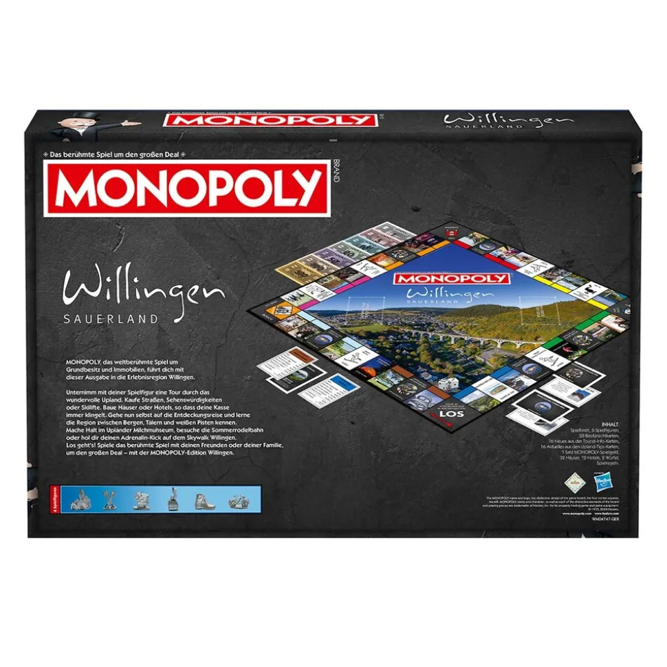 Monopoly - Willingen Brettspiel Gesellschaftsspiel Spiel Cityedition Stadtedition