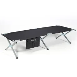 24MOVE® Feldbett Campingbett bis 200 kg In-und Outdoor Camping faltbar, inkl. Tragetasche für einfachen Transport