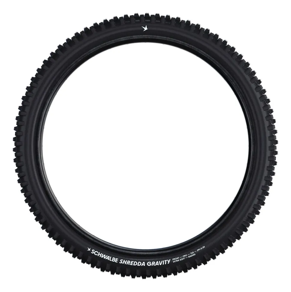 MTB-Fahrradreifen SHREDDA REAR GRAVITY RADIAL - ULTRA SOFT Evolution Line 27.5x2.50"60-584