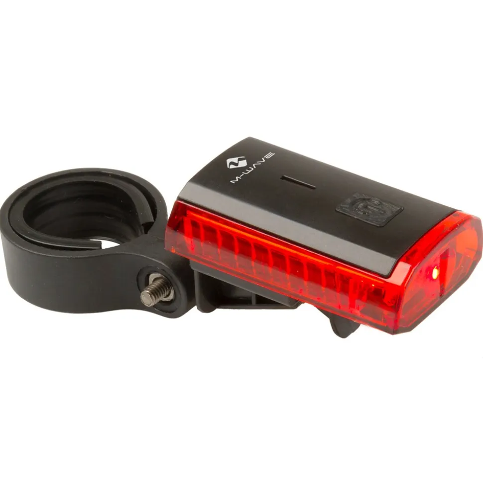 M-Wave Atlas K 11 Akkulampen Set LED Fahrradlampe Fahrradlicht StVZO Fahrrad Lampe USB
