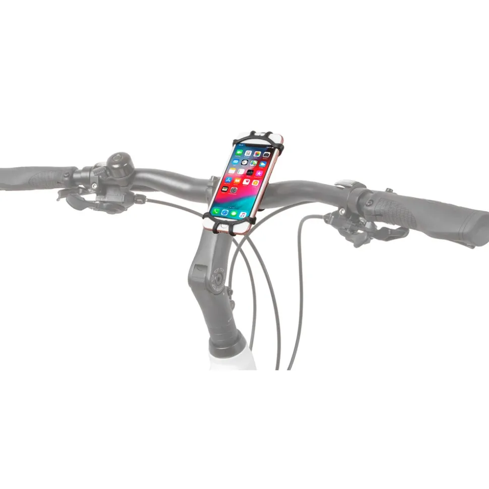 M-Wave Bike Mount Flex Smartphone Halterung Fahrrad Halter für mobile Endgeräte Smartphonehalterung Handyhalterung