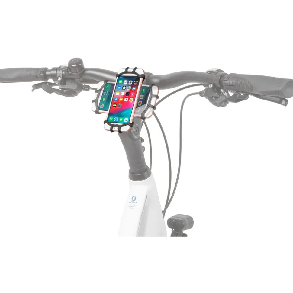 M-Wave Bike Mount Flex Smartphone Halterung Fahrrad Halter für mobile Endgeräte Smartphonehalterung Handyhalterung