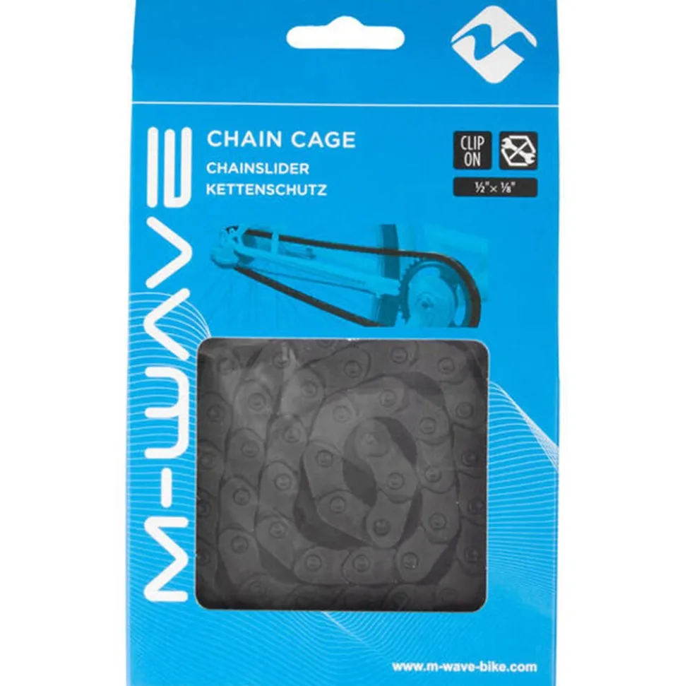 M-Wave Chain Cage Kettenschutz Fahrrad Hosenschutz für Nabenschaltung oder Singlespeed Fahrräder Fahrradkettenschutz