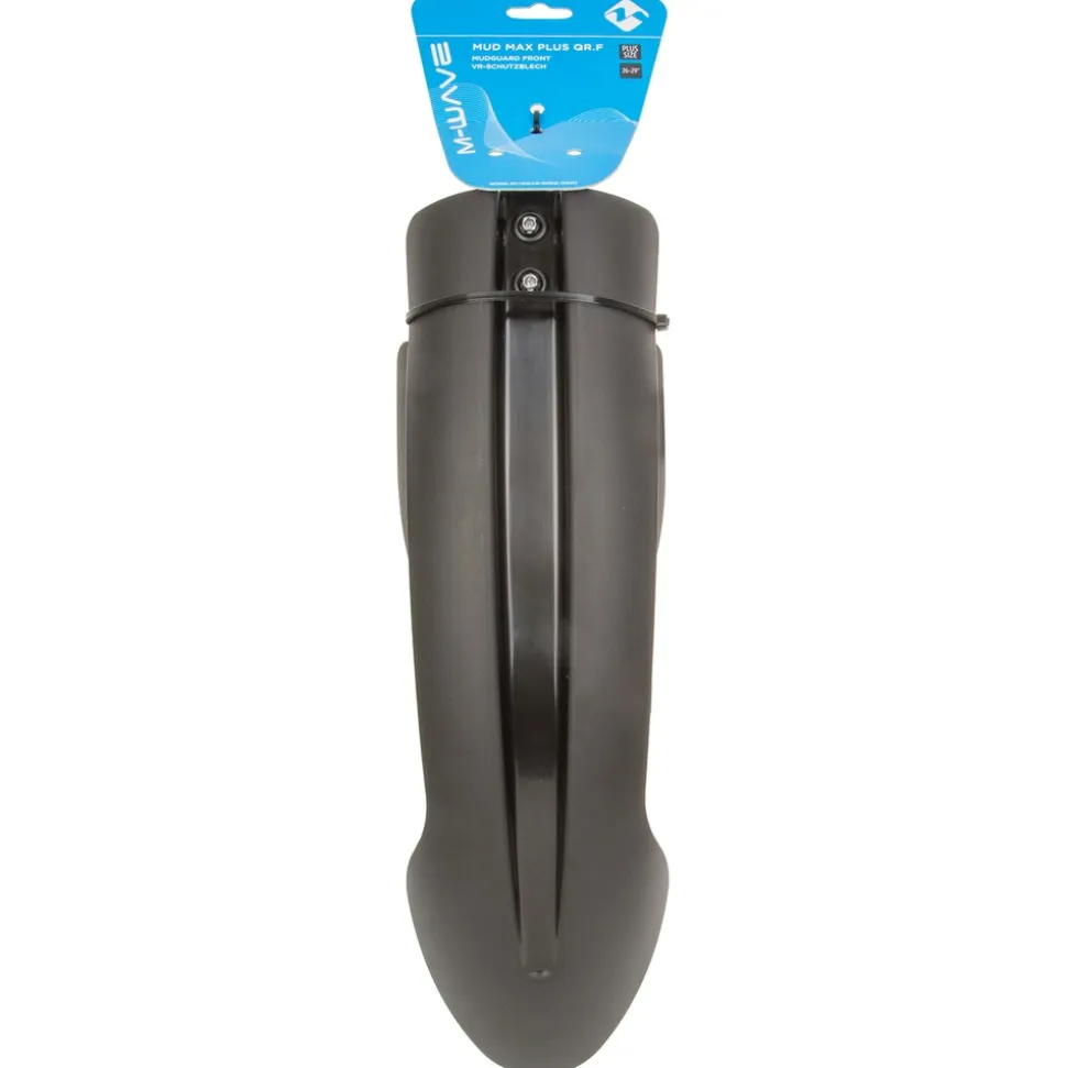 M-Wave Mud Max Plus QR Schutzblech 26 - 29 Zoll Spritzschutz Mudguard Schmutzfänger Fahrradschutzblech Steckschutzblech Set vorne hinten