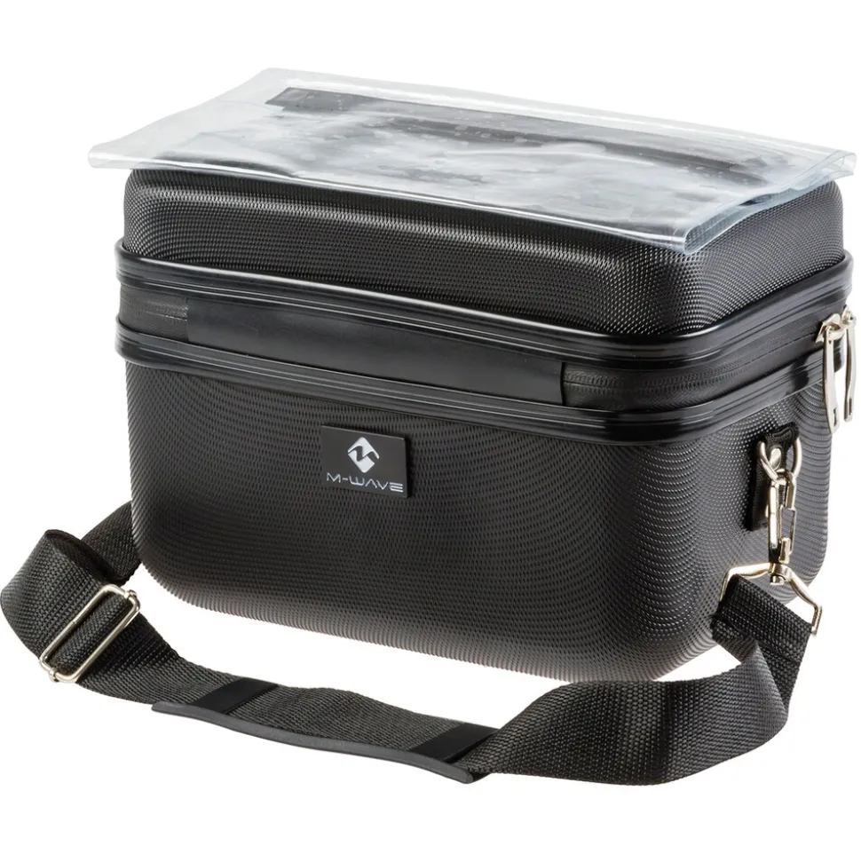 M-Wave Utrecht HC Lenkertasche Fahrrad Tasche Fahrradtasche Lenker Box mit Kartenhalter