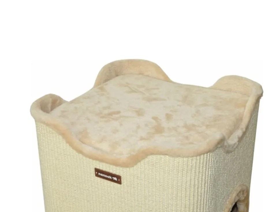 Nanook Kratztonne Kratzturm beige 100 x 40 cm