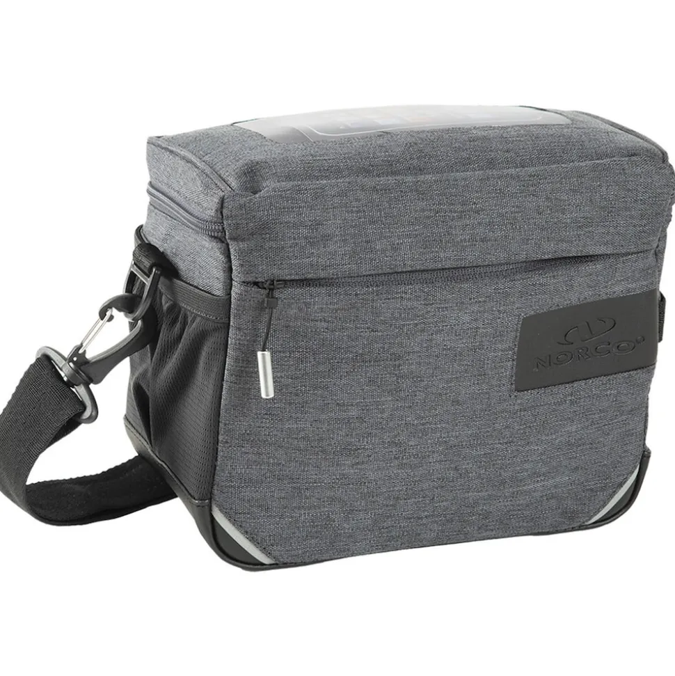 Norco Midford Lenkertasche Fahrrad Klickfix Smartphone Tasche vorne für E Bike Regenschutz abnehmbar 5 Liter