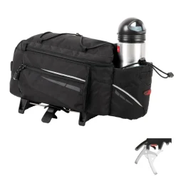 Norco Ohio Gepäckträgertasche TopKlip KLICKfix Fahrrad Tasche hinten für E Bike Regenschutz abnehmbar 7,5 Liter Volumen