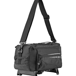 Norco Ohio Gepäckträgertasche TopKlip KLICKfix Fahrrad Tasche hinten für E Bike Regenschutz abnehmbar 7,5 Liter Volumen