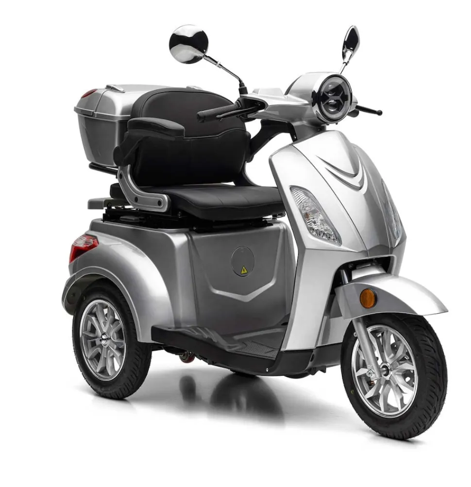Nova Motors Bendi silber 20 km/h 1 x 20Ah Akkupack, Gehstockhalter