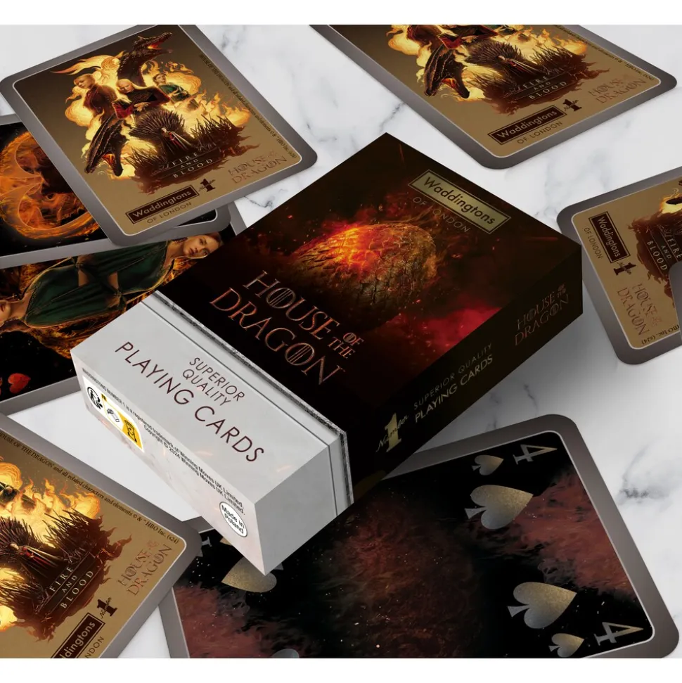 Number 1 - Spielkarten - House of the Dragon Kartenspiel Game of Thrones Karten