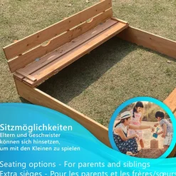 NYVI Sandkasten Spielplatz Kinder SB003S