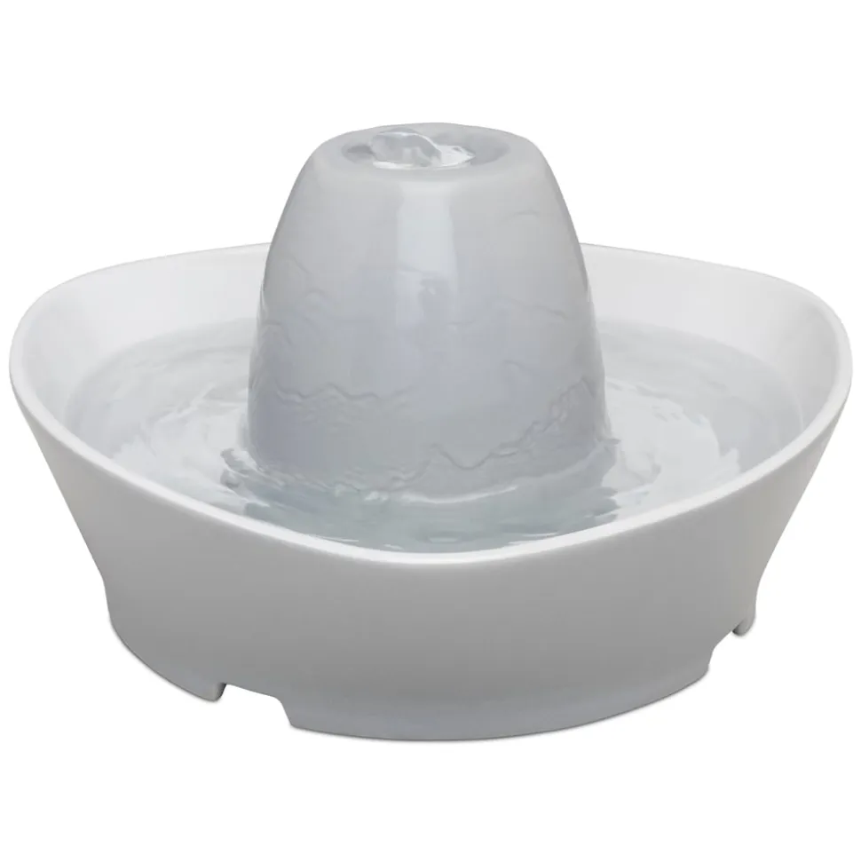 PetSafe Keramik-Trinkbrunnen Streamside für Haustiere, 1,8 L