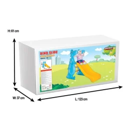 Pilsan Kinderrutsche Dino 06198, 140 cm Rutschlänge, wetterfest, bis 50 kg