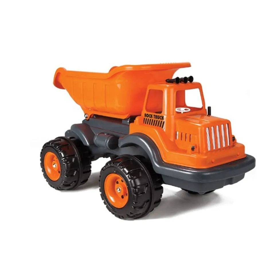 Pilsan 06607 Spielzeug Muldenkipper, Tragkraft max. 5 kg, Spielspaß ab 3 Jahren orange