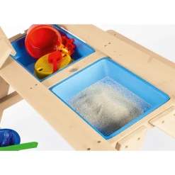 Pinolino Kindersitzgarnitur 'Matsch-Nicki für 4', natur