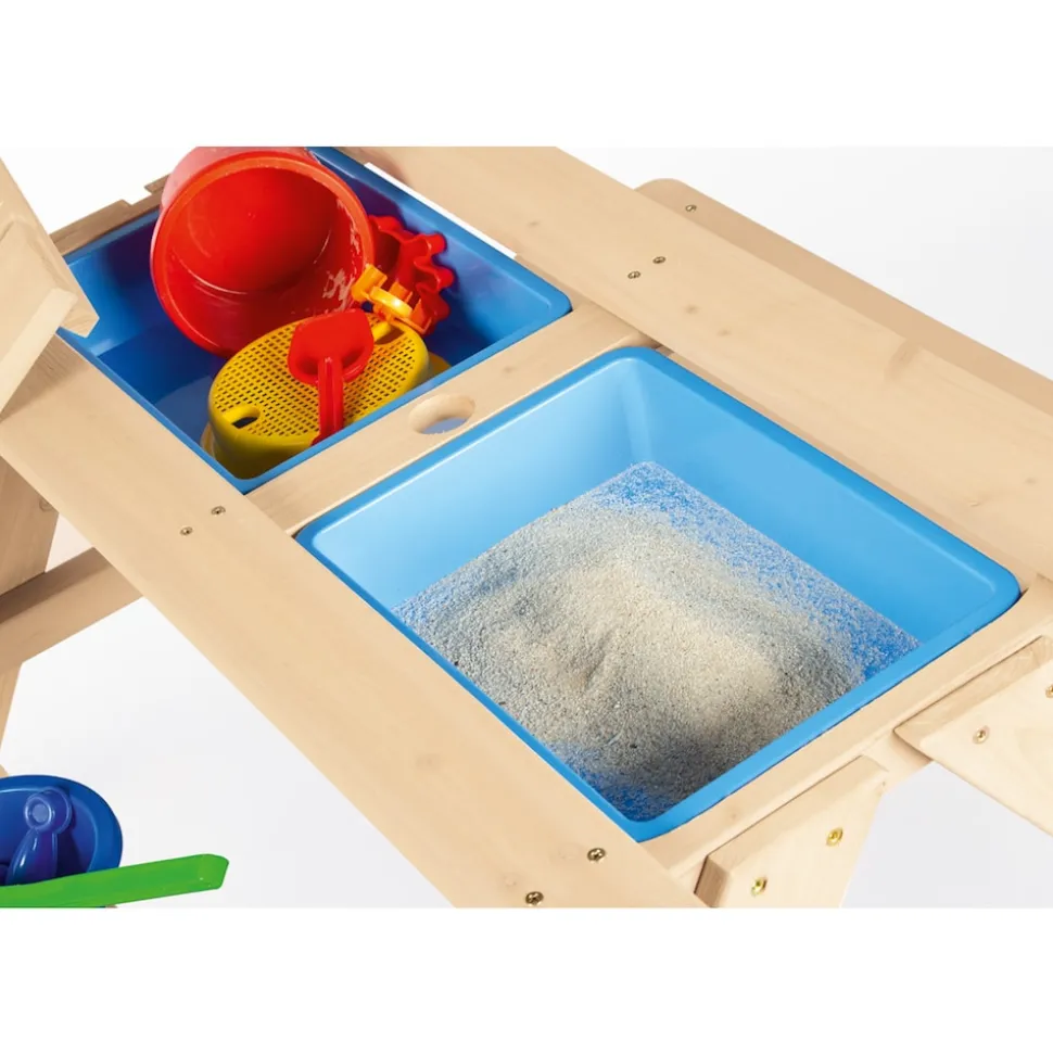 Pinolino Kindersitzgarnitur 'Matsch-Nicki für 4', natur