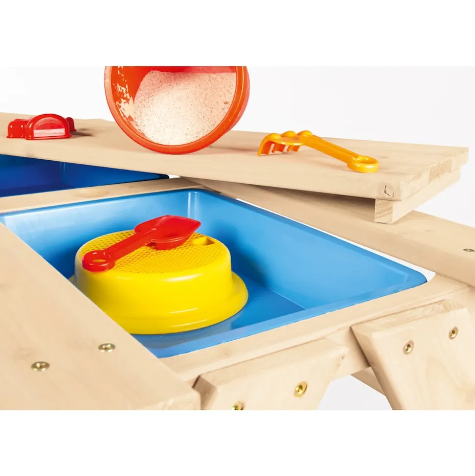 Pinolino Kindersitzgarnitur 'Matsch-Nicki für 4', natur