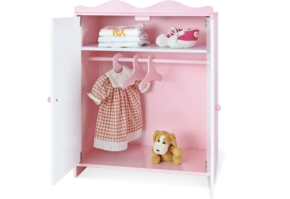 PINOLINO Puppenschrank Jasmin – weiß