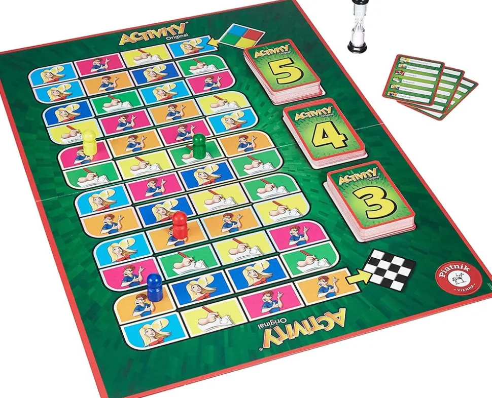 Pitanik - Activity - Original Gesellschaftsspiel Spiel Partyspiel Knobelspiel Denkspiel