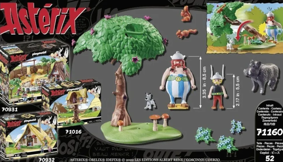 Playmobil Asterix: Wildschweinjagd