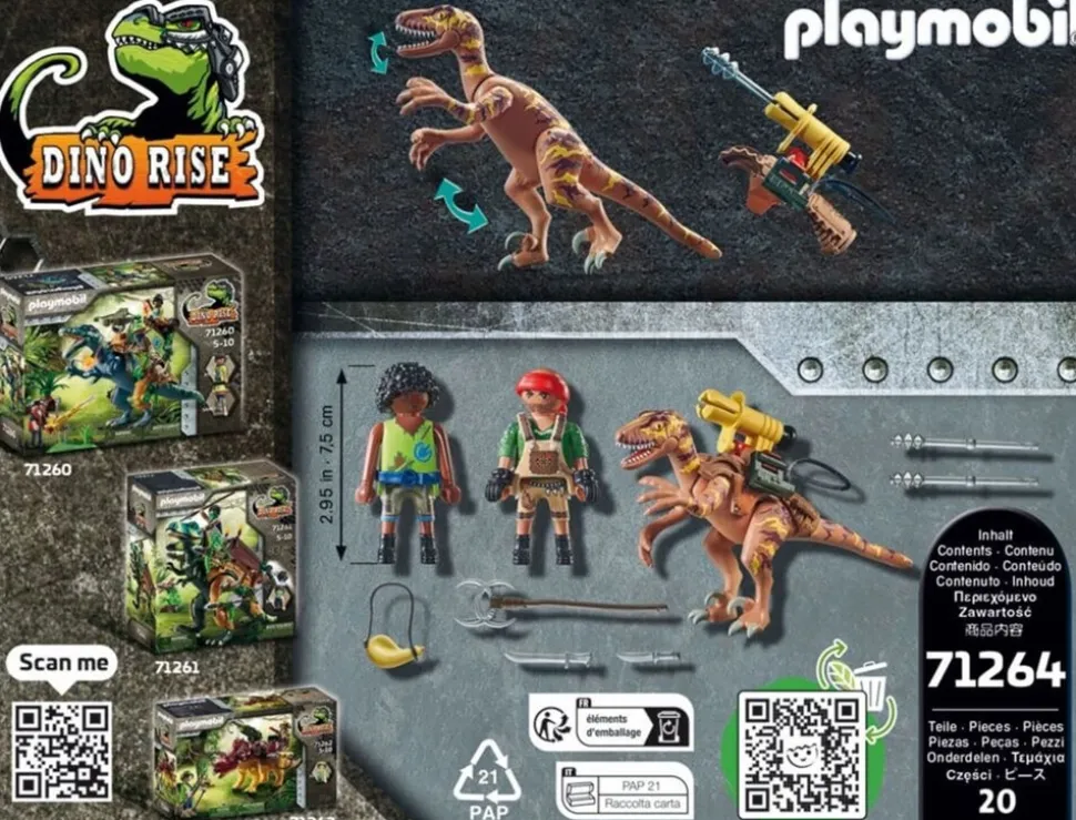 Playmobil Deinonychus Spielset
