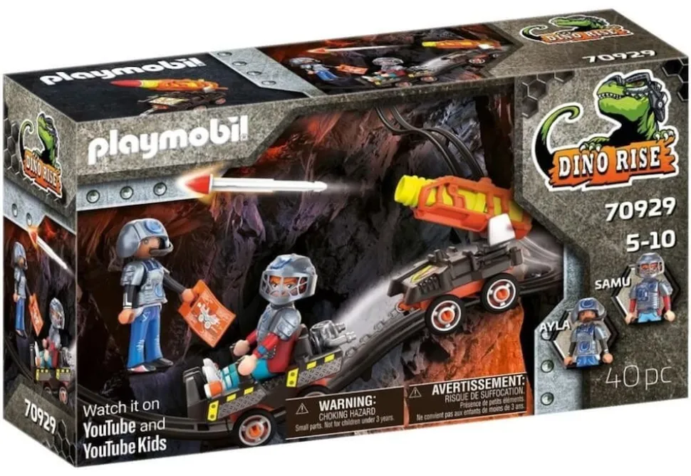 Playmobil Dino Mine Raketenkart