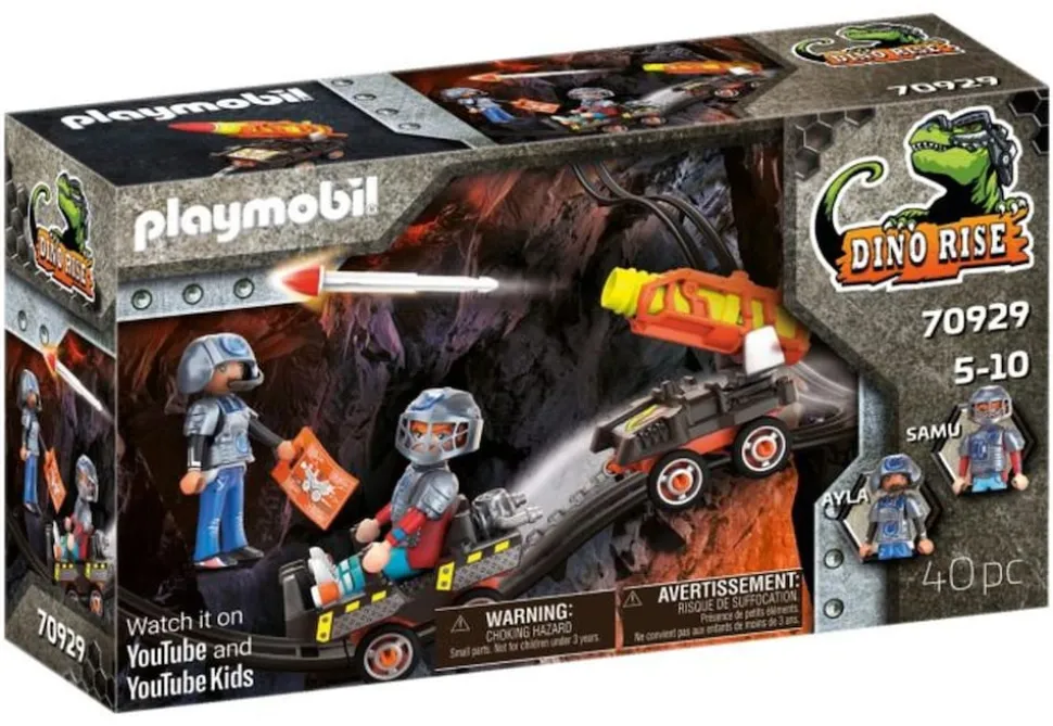 Playmobil Dino Mine Raketenkart
