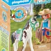 Playmobil Ellie & Sawdust mit Westernübung