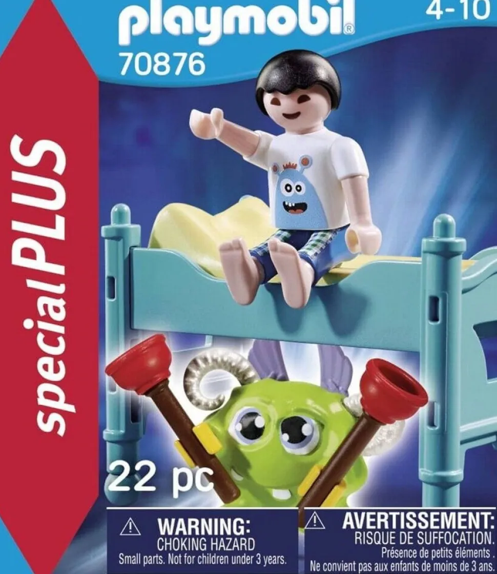 Playmobil Kind mit Monsterchen