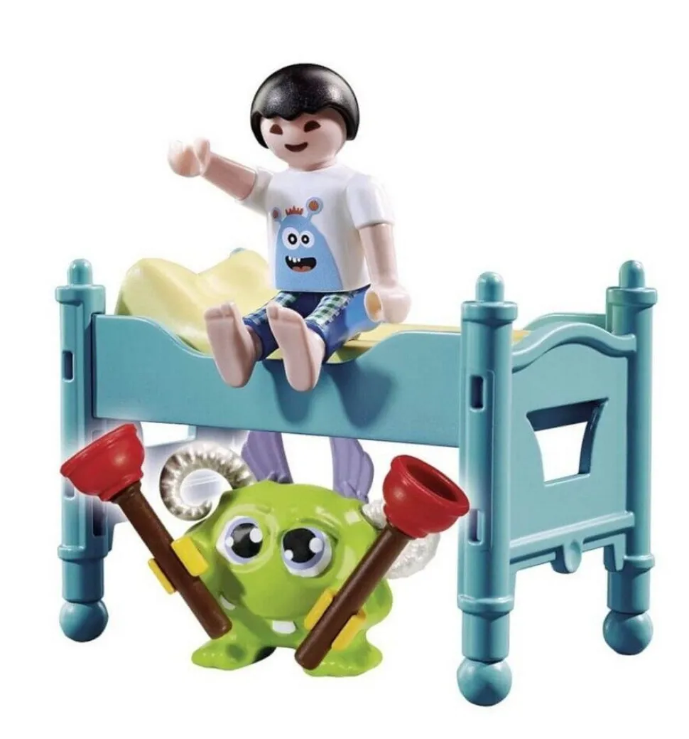 Playmobil Kind mit Monsterchen