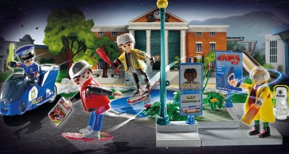 Playmobil Verfolgung mit Hoverboard