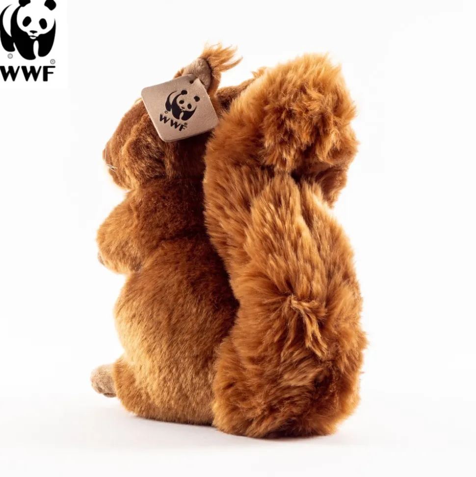 Plüschtier Eichhörnchen (15cm, sitzend) lebensecht Kuscheltier Stofftier