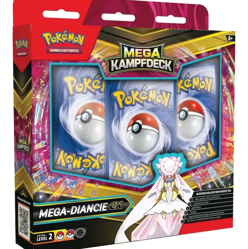 Pokémon Pokémon Kampfdeck Mega- Diancie oder -Gengar