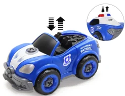 Polizeiauto First RC Kit 22teilig mit Akkuschrauber