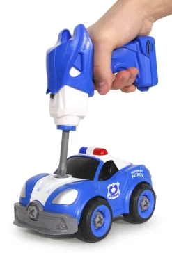 Polizeiauto First RC Kit 22teilig mit Akkuschrauber