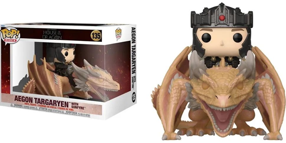 POP Rides - HotD - Aegon Targaryen with Sunfyre S4