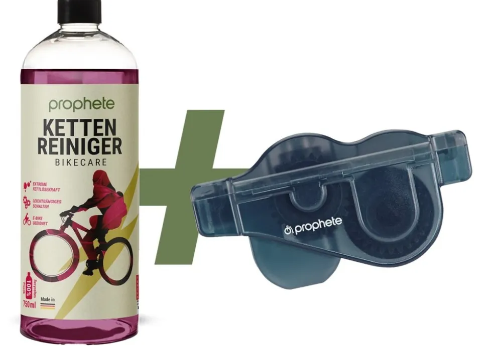 Prophete Kettenreiniger SET 750ml Reiniger und Kettenreinigungsgerät