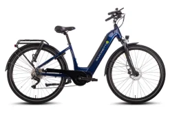 Quantum Sport Wave 10 Gang Bafang Mittelmotor Nightblue glanz