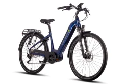 Quantum Sport Wave 10 Gang Bafang Mittelmotor Nightblue glanz