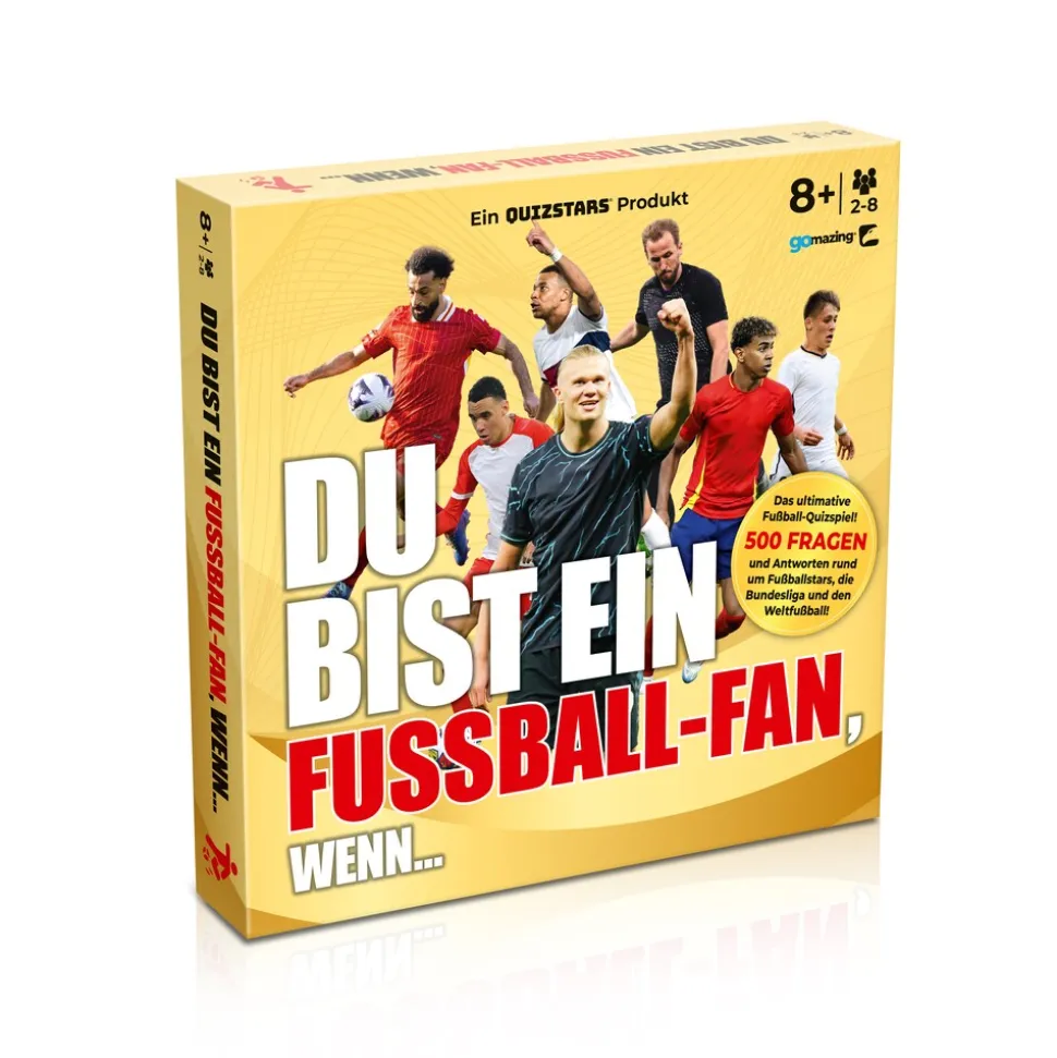 Quizstars Du bist ein Fussball-Fan wenn – Quizspiel mit 500 Fragen ab 8 Jahren