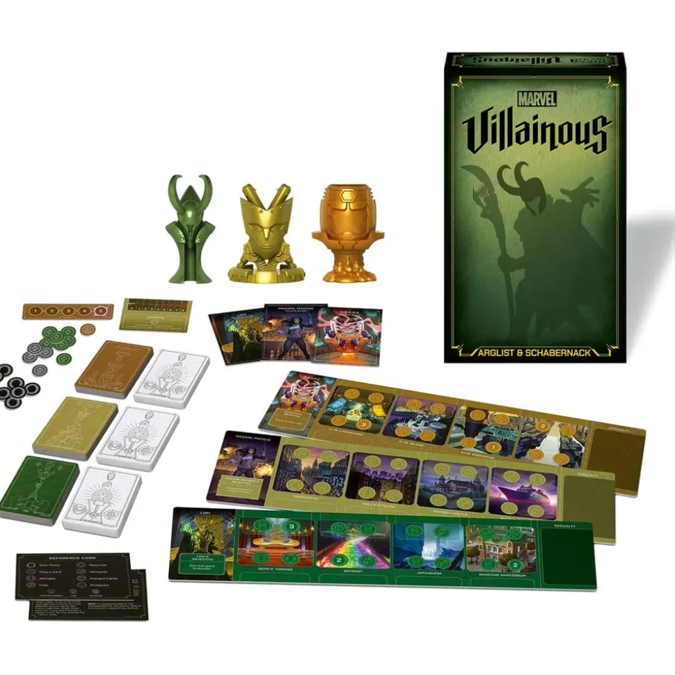 Ravensburger 27296 - Gesellschaftsspiel Erweiterung - Marvel Villainous: Arglist & Schabernack deutsche Ausgabe